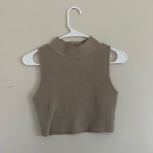 Glassons Funnel Neck Ribbed Tank